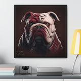 Top Dog on The Hill... Re-Imagined, Canvas Artwork
